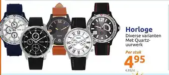 Action Horloge aanbieding