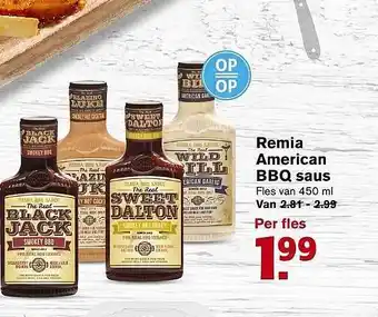 Hoogvliet Remia American BBQ Saus aanbieding