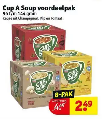 Kruidvat Knorr Cup A Soup Voordeelpak aanbieding