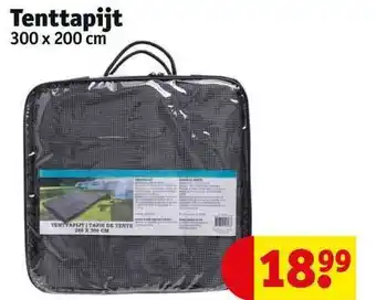 Kruidvat Tenttapijt aanbieding