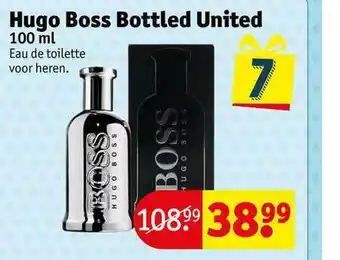 Kruidvat Hugo Boss Bottled United aanbieding