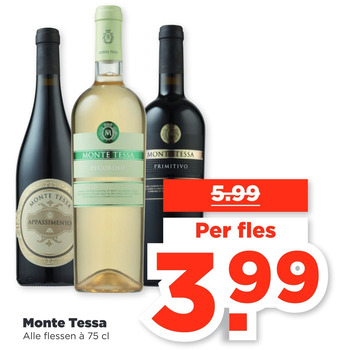 PLUS Monte Tessa aanbieding