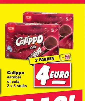 Nettorama Calippo Aardbei Of Cola aanbieding