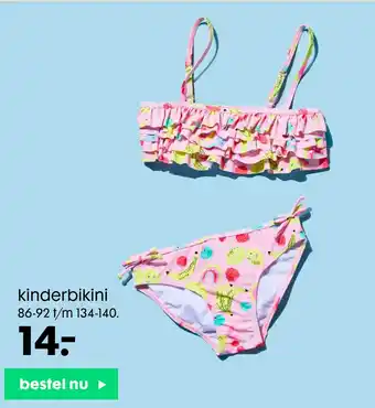 HEMA kinderbikini aanbieding