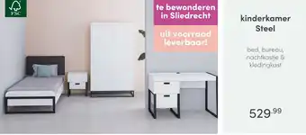 Baby & Tiener kinderkamer Steel aanbieding