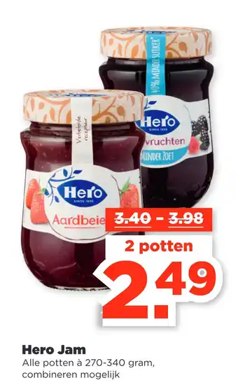 PLUS Hero Jam aanbieding