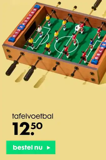 HEMA tafelvoetbal aanbieding