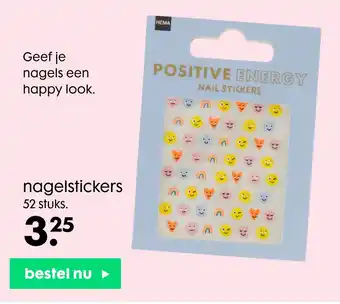 HEMA nagelstickers aanbieding