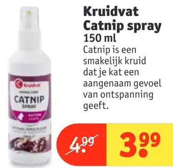 Kruidvat Kruidvat Catnip spray 150 ml aanbieding