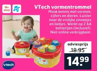 Trekpleister VTech vormentrommel aanbieding