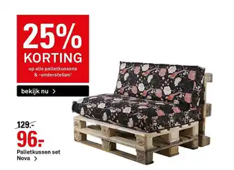 Karwei Palletkussen Set Nova aanbieding