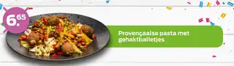 Uitgekookt Provençaalse pasta met gehaktballetjes aanbieding