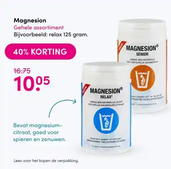 DA Magnesion 125 gram aanbieding