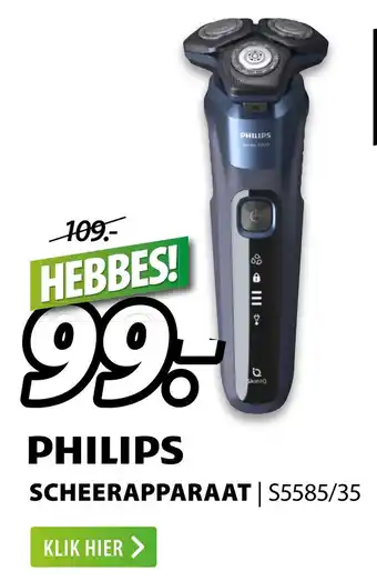 Expert Philips scheerapparaat | S5585/35 aanbieding