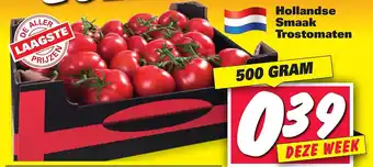 Nettorama Hollandse smaak trostomaten aanbieding