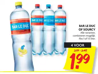 Dekamarkt Bar le duc of sourcy fles 1 of 115 liter aanbieding