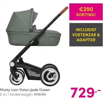 Baby & Tiener Mutsy Icon Vision Jade Green aanbieding