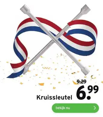 GAMMA Kruissleutel aanbieding