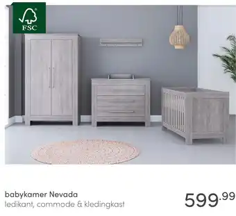 Baby & Tiener babykamer Nevada aanbieding