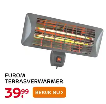 Praxis Eurom Terrasyerwarmer aanbieding