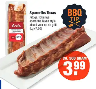 ALDI Spareribs Texas aanbieding