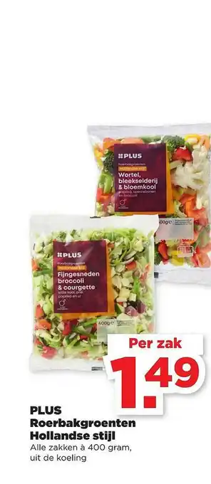 PLUS Plus Roerbakgroenten Hollandse Stijl aanbieding