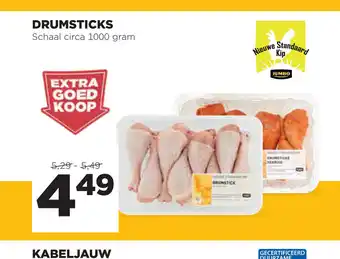 Jumbo Drumsticks 1000 gram aanbieding