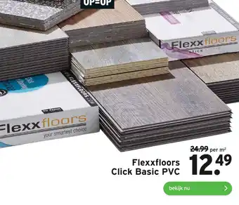 GAMMA Flexxfloors Click Basic PVC aanbieding