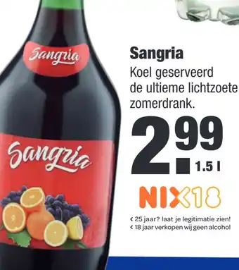 ALDI Sangria aanbieding