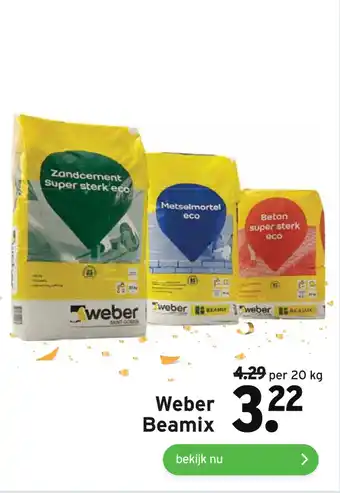 GAMMA Weber Beamix aanbieding