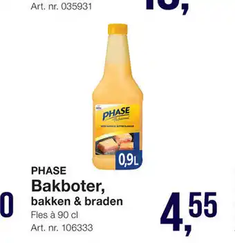 Bidfood Phase Bakboter, bakken & braden 90 cl aanbieding