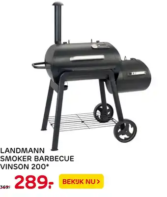 Praxis Landmann Smoker Barbecue Vinson 200 aanbieding