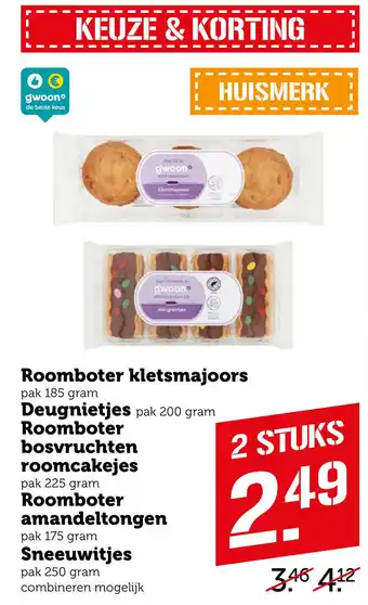 Coop Diverse koek aanbieding