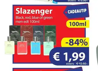 Die Grenze Slazenger 100 ml aanbieding