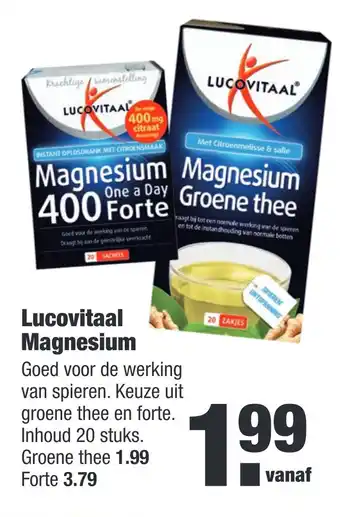 ALDI Lucovitaal ICO Magnesium aanbieding