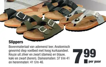 ALDI Slippers aanbieding