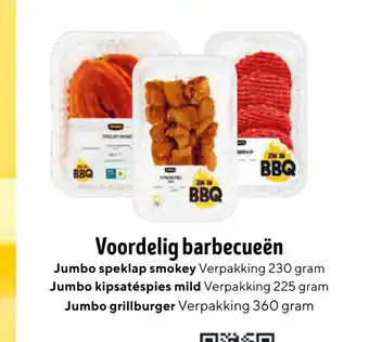 Jumbo Voordelig barbecueen speklap smokey Verpakking 230 gram aanbieding