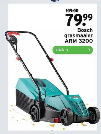 GAMMA Bosch Grasmaaier ARM 3200 aanbieding