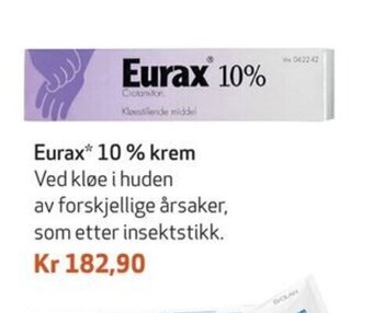 Apotek 1 Eurax 10% krem tilbud
