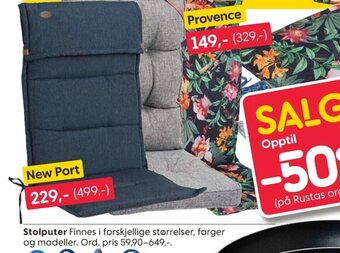 Rusta Stolputer tilbud