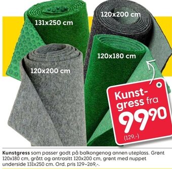 Rusta Kunstgress tilbud