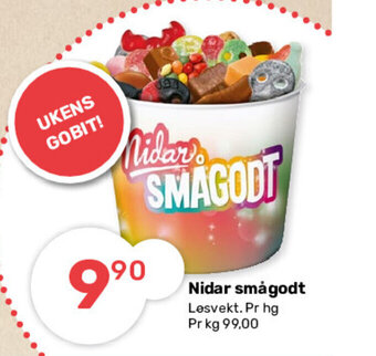 Matkroken Nidar Smågodt tilbud