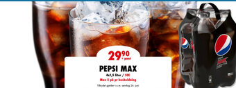 Nordby Supermarket Pepsi Max tilbud