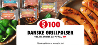 MaxiMat Svinesund Danske Grillpölser tilbud