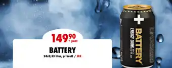 MaxiMat Svinesund Battery Energy Drink tilbud