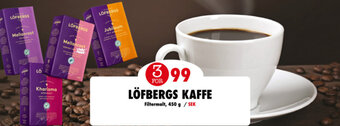 MaxiMat Svinesund Löfbergs Kaffe Filtermalt tilbud