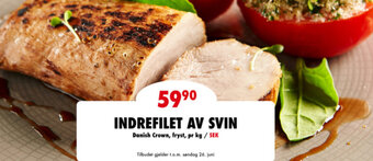 MaxiMat Svinesund Indrefilet AV Svin tilbud