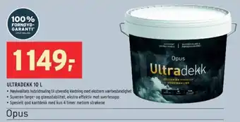 Montér Opus Ultradekk 10 L tilbud