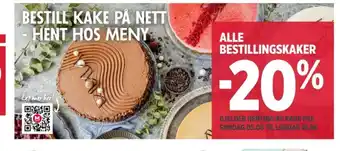 Meny Kakemakeren.no tilbud