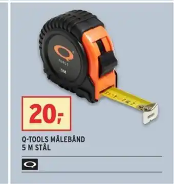 Montér Q-Tools Målebånd 5 M Stål tilbud